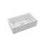 Évier de cuisine de ferme 30 po x 20 po x 10 po en céramique blanche en porcelaine - Poste de travail à simple cuve | Idée de cadeau