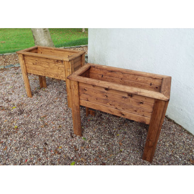 Ferguson Handmade Wood Raised Trough