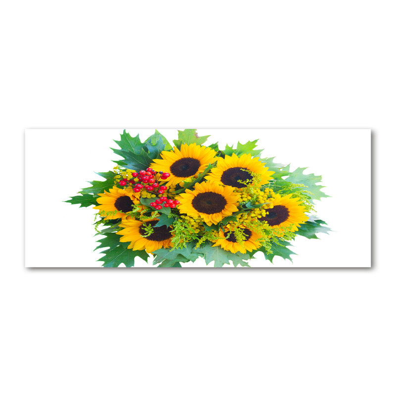 Bouquet Of Sunflowers - No Frame Print on Canvas