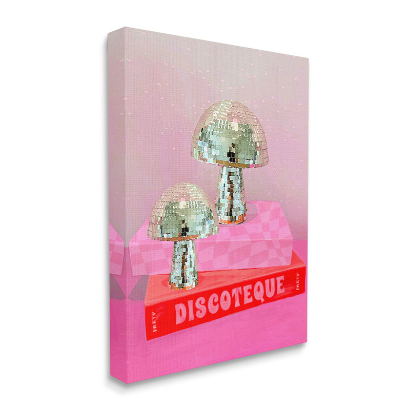 «Discoteque Book Stack», art mural par Lil 'Rue, H 30 po x l 24 po