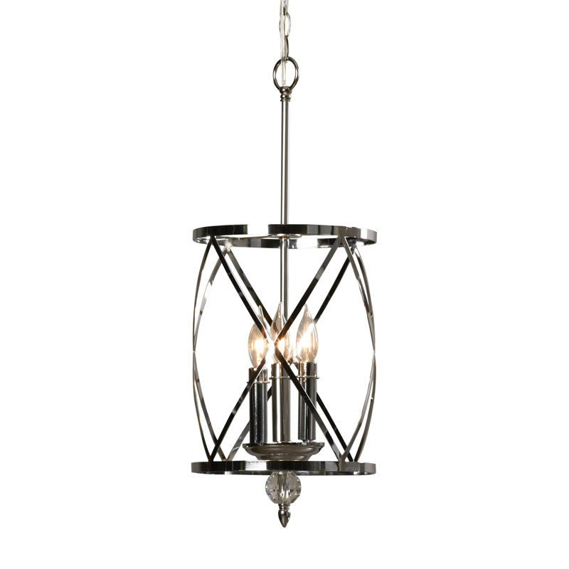 Daughtrey 3 - Light Unique/Statement Pendant, Chrome