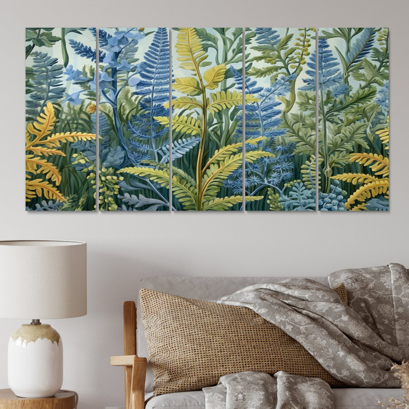 Plants & Flowers Wall Decor on Metal