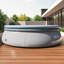 Piscine ronde de taille familiale iyofe, configuration de 15 minutes, parfaite pour s'amuser dans la cour d'été!-112579993