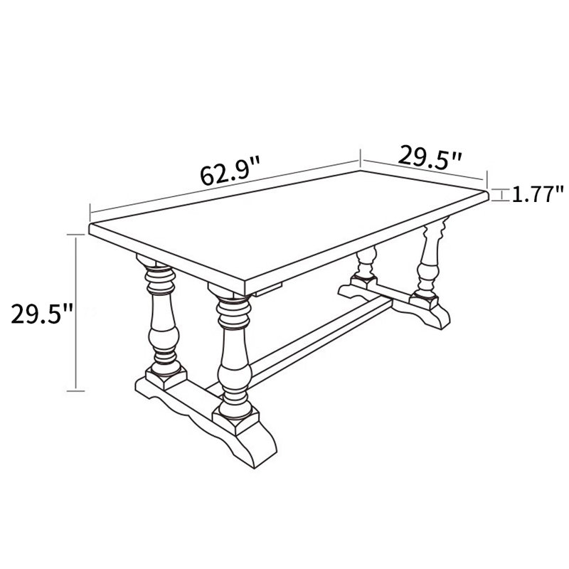 Vikkie, 29.50"H x 62.90"L x 29.50"W