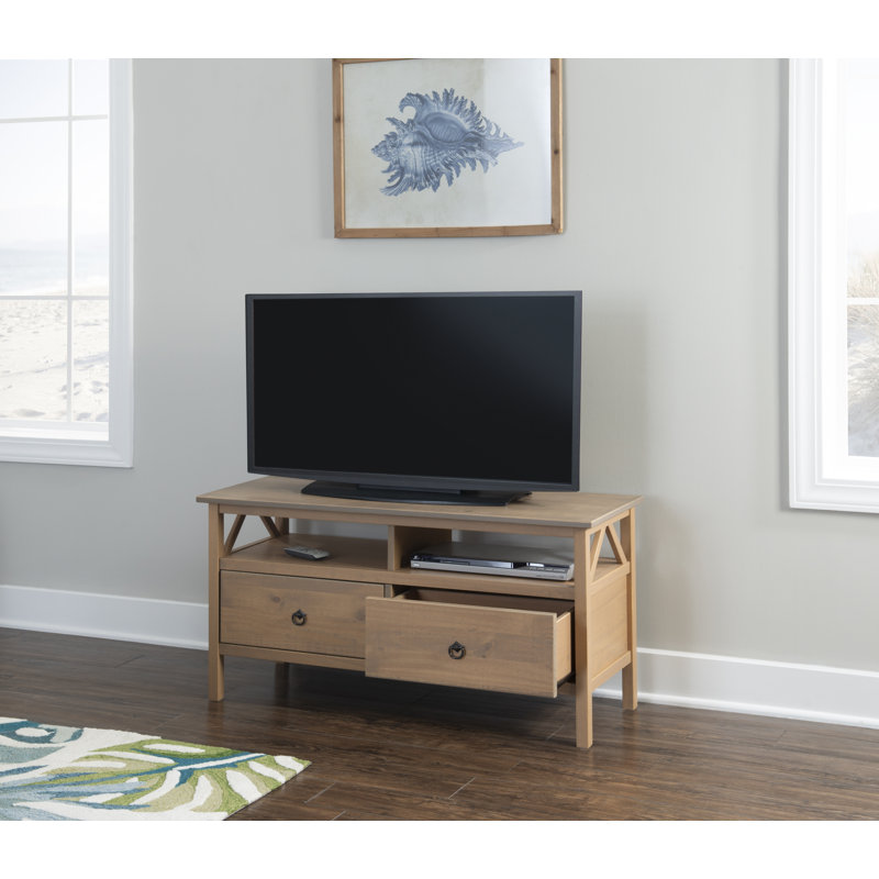 Meuble télé pour téléviseur de 50 po ou moins Soule, Driftwood