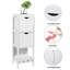 Support de rangement multifonctionnel pour armoire de plancher, 2 tiroirs, blanc