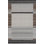 Gray Handwoven Wool Viscose Framed Linear Texture Geometric Modern Contemporary Carpet Rug