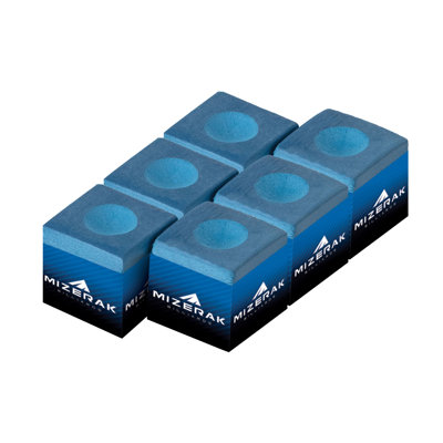Mizerak Cue Chalk - 6 Pack