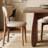 Small rectangular simple modern meal table set-111782498