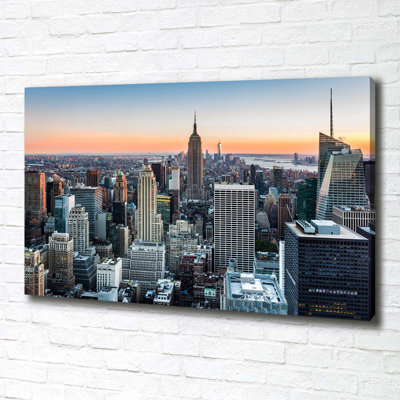 New York - Wrapped Canvas Print