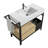 36" Industrial Style Modular Bathroom Vanity-661039390