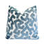 Housse de coussin en velours Cerulean Tribal-101081508