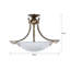 Woodburn Glass Semi Flush Mount-10550014