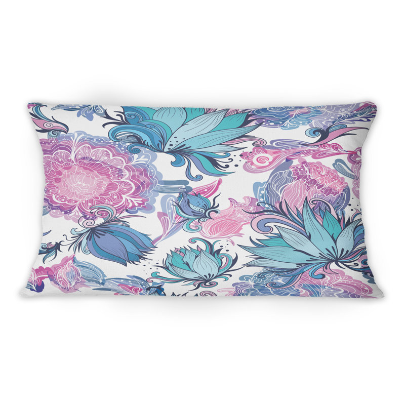 Coussin décoratif à motif floral Elegant Elegant