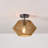 Bryker Wood Flush Mount