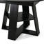Table de salle à manger ronde extensible de 43,3 po à 59 po pour 4 à 8 personnes, table de salle à manger ovale de cuisine moderne avec feuilles amovibles peu encombrante, base en bois avec tablette de rangement pour le salon de la cuisine (noir)