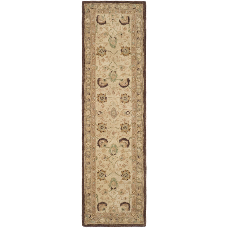 Tingley Hand Tufted Wool Oriental Rug, Runner 2'3" x 12'