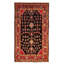 Tapis bleu marine et rouge 3 pi 5 po x 5 pi 9 po Andelz