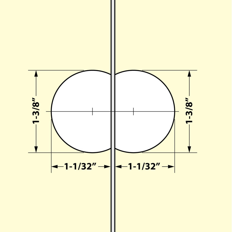 Charnière à couvercle rabattable en métal Sugatsune pour portes rabattables, finition nickel, Nickel