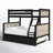 Brubaker Kids Twin Over Full Bunk Bed with Trundle-344892518