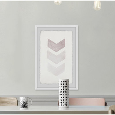 Bords gris - reproduction d'art encadrée