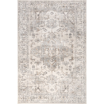 Tapis traditionnel à médaillon Lilibet