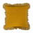 Mustard Gingham Ruffle Cotton Pillow-130495791