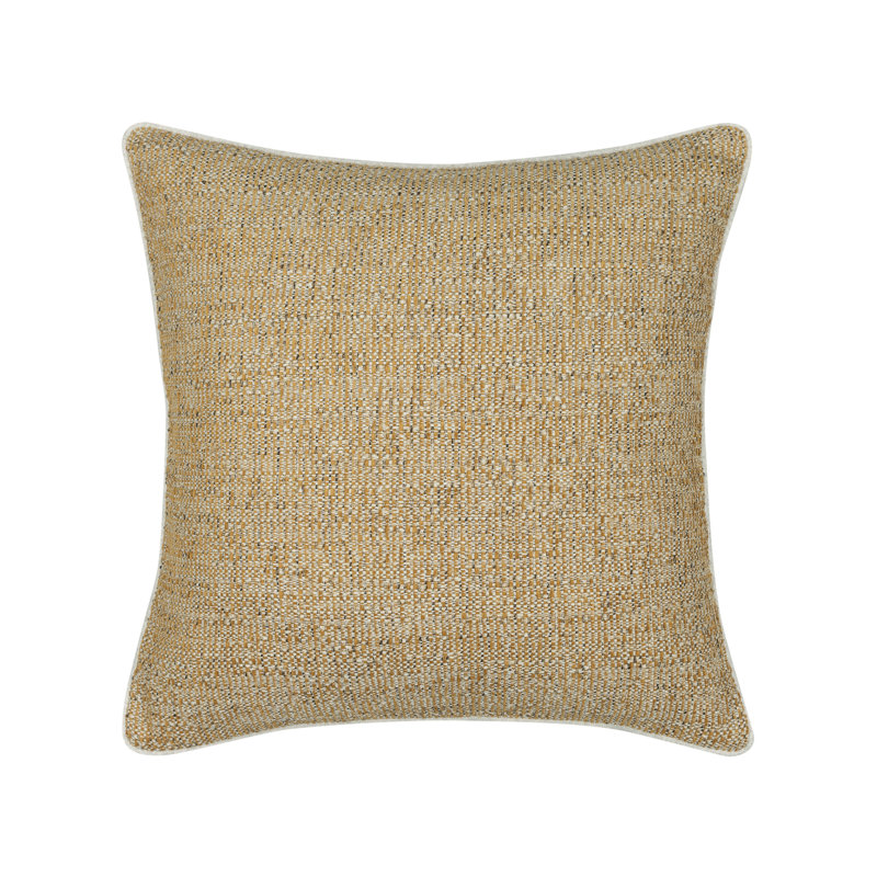 Golden Hour, Corded Square Performance Pillow Cover & Insert