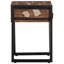 Side Table 35X35x50 Cm Solid Wood Reclaimed-2125280077
