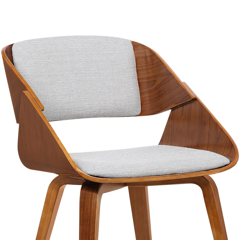 46 cm H Slat Back Side Chair, Grey