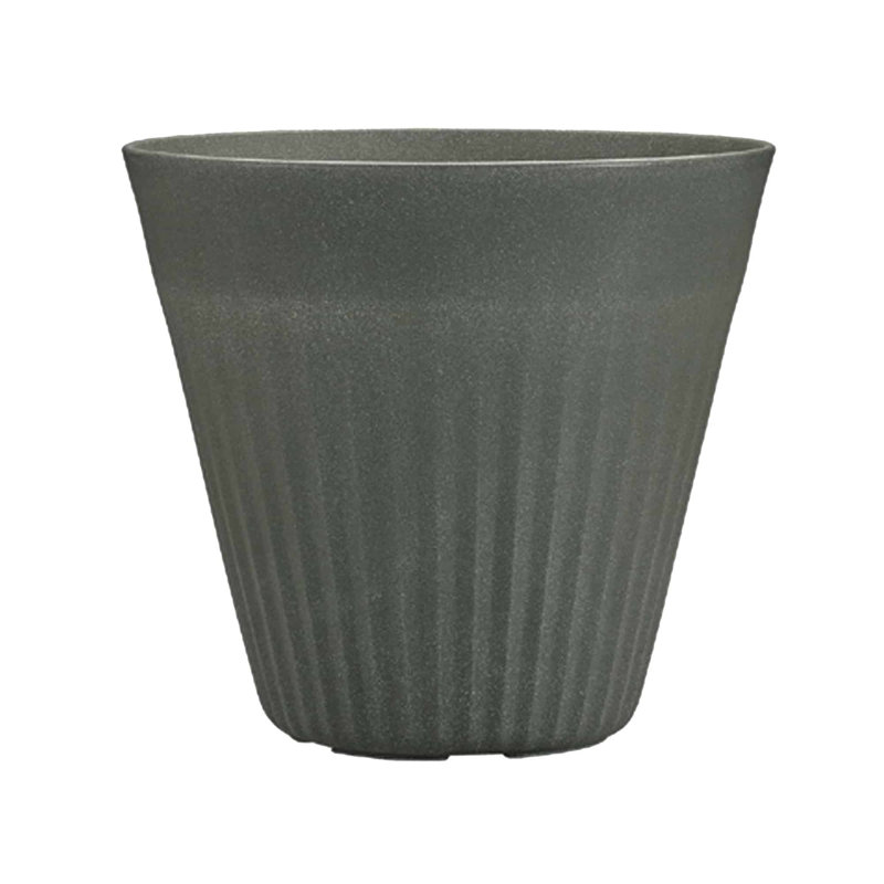 Pot à fleurs en plastique recyclé pliable pour l'intérieur et l'extérieur - Petit (), Genévrier, H 15 po x l 15 po x P 15 po