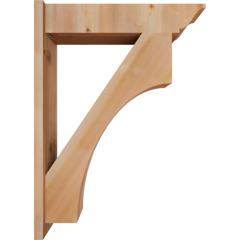 Persienne en bois Westlake, P 32 po x H 44 po, Cèdre rouge occidental l 7 1/2 po (lisse)
