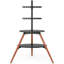 Walnut & Black Vesa TV Stand
