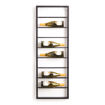 Zigler Wine Bottle Rack in Black