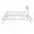 Platform Bed with Adjustable Trundle-556669066