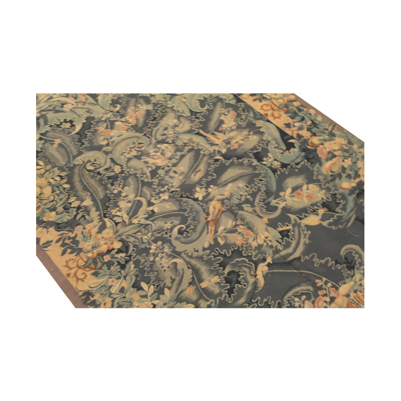 Wool Floral Area Rug