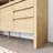 3-Door Sideboard With 3 Drawers - Modern Solid Ash Veneer MDF Sideboard-1520619053