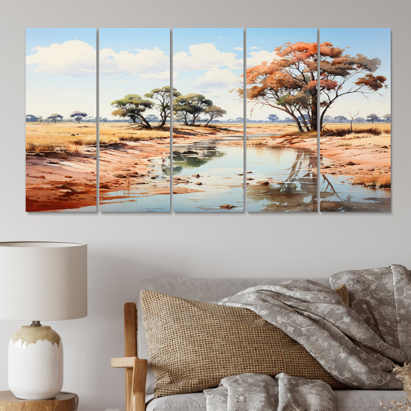 Traditional Landscape & Nature Wall Decor on Metal