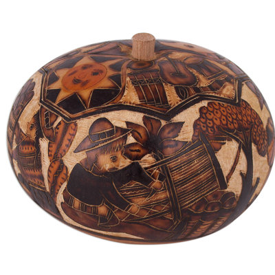 Evrim Handmade Wooden Decorative Box