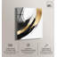 Golden Swirl I, reproduction acrylique sur fond noir et or par Art Remedy-118180502