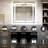 Recessed/Surface Mount LED Medicine Cabinet with Mirror And GFCI Power-Off-612727529