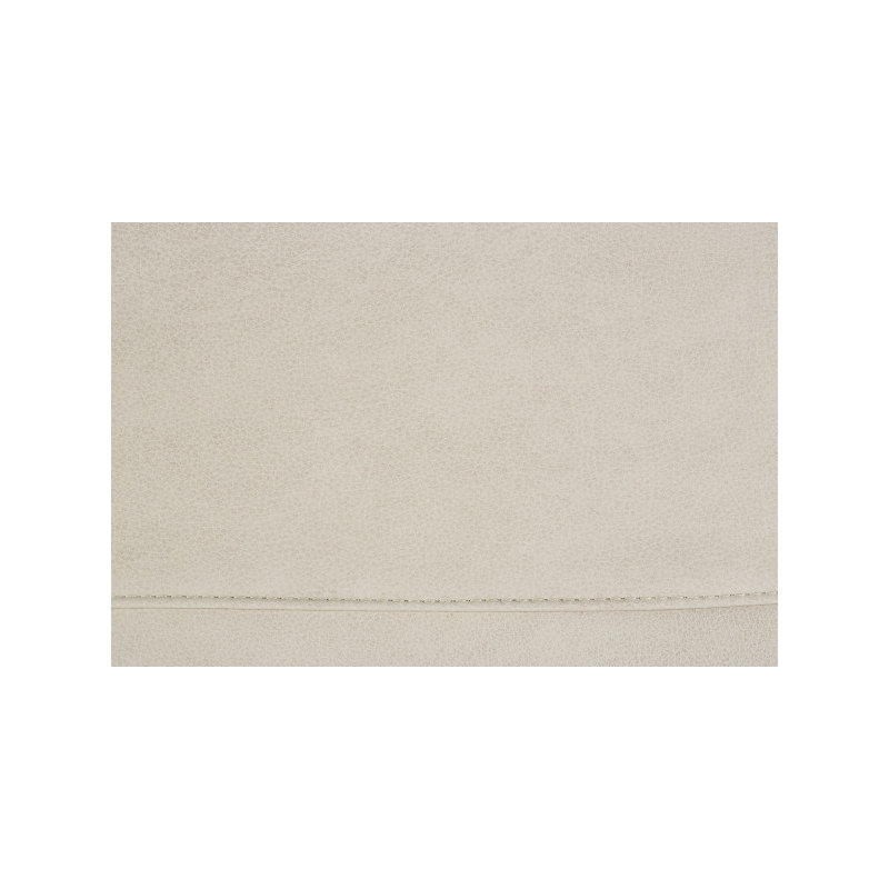 Macon Leather Ottoman, Putty (KL207-75)