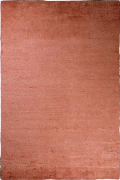 Textured Mohair Rosewood Area Rug, Rectangle 6' x 9'