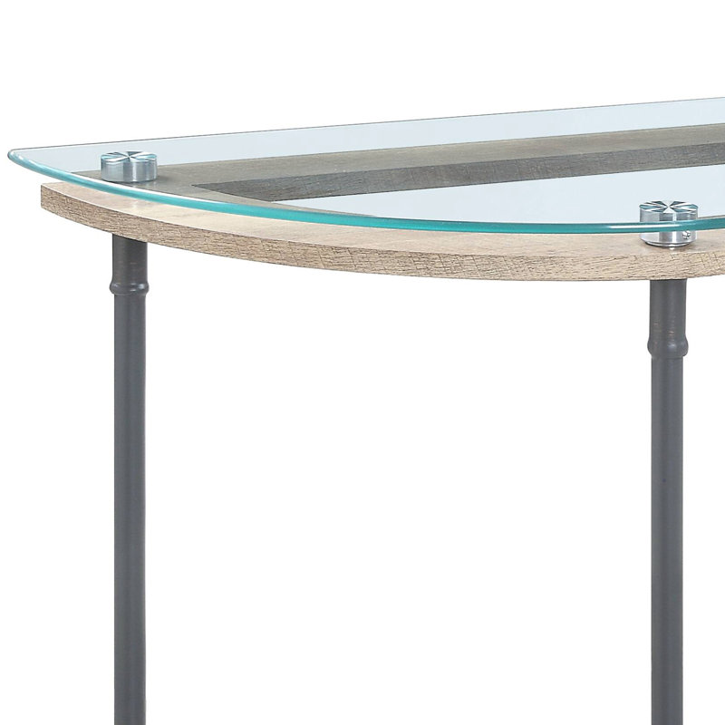 Jayrin Glass Top Coffee Table