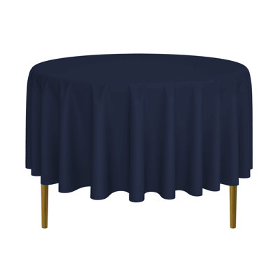 Solid Color Round Tablecloth