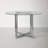 Dern Glass Round Dining Table-50780285-50780283
