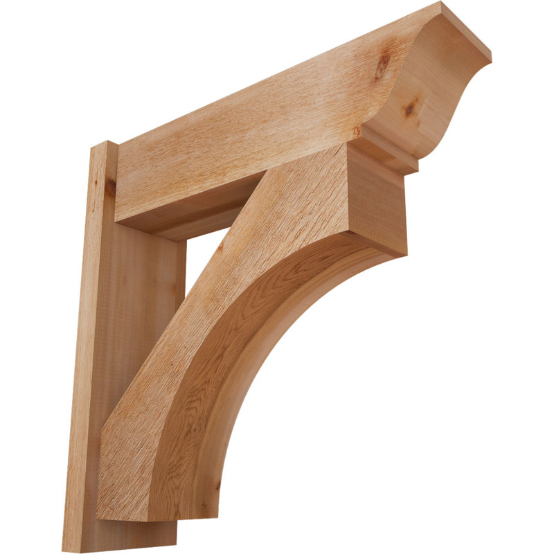 Persienne en bois Westlake, P 28 po x H 28 po, Cèdre rouge de l'Ouest de 8 po (sciage brut)