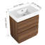 Stylish Bathroom Vanity With Single Sink And Ample Storage, A Perfect Blend Of Function And Design.-110488723