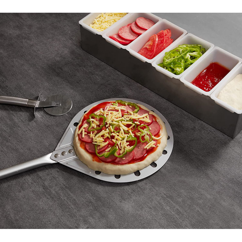Belfry Kitchen Kaley Aluminized Steel 23cm Pizza Peel