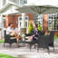 Rattan Sofa Set